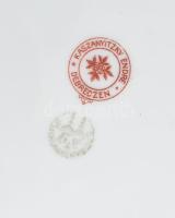 Kaszanyiczky Endre Debrecen - Schlaggenwald porcelán Kínáló tál . Matricás, jelzett, kis kopással d ...