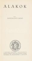 Kosztolányi Dezső: Alakok. Molnár C. Pál szövegközti illusztrációival. Bp.,[1929], Kir. M. Egyetemi ...