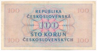 Csehszlovákia 1945. 100K T:F / Czechoslovakia 1945. 100 Korun C:UF Krause 67