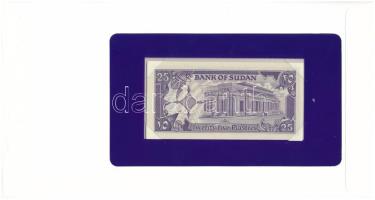 Szudán 1987. 25p felbélyegzett "Banknotes of all Nations" borítékban, bélyegzéssel T:UNC 
...