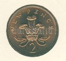 Anguilla 1981. 2p érmés, bélyeges borítékon T:1 Ismertetővel!