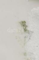 Zsolnay virág mintás dobozka. kézzel festett, , jelzett, kis kopással 10x8 cm