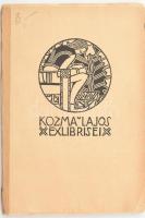 Kozma Lajos ex librisei. Bp., 1909, A Ház, (A Világosság-ny.), 24 sztl. lev. Kiadó illusztrált papírborítóban, karton védőtok nélkül.