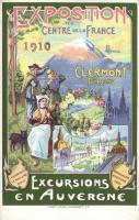 Clermont-Ferrand exposition, folklore litho s: Tailhandier