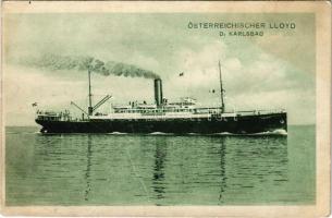 Österreichischer Lloyd S.M. Dampfer KARLSBAD (later K.u.k. Kriegsmarine) (crease)