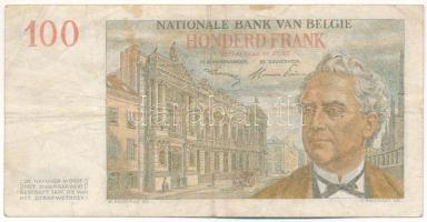 Belgium 1952. 100Fr T:F folt
Belgium 1952. 100 Francs C:F spot
Krause P#129a