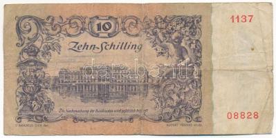 Ausztria 1950. 10Sch T:VG
Austria 1950. 10 Schilling C:VG
Krause P#127