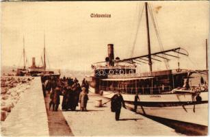 1913 Crikvenica, Cirkvenica; S.M. Dampfer LOVRANA (later K.u.k. Kriegsmarine)