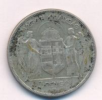 1930. 5P Ag "Horthy jobbra" T:VF Adamo P8