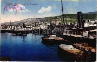 1913 Trieste, Porto nuovo, SS Marie Valerie