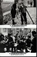 cca 1964 ,,A baracktolvaj" című bolgár film jelenetei és szereplői, 21 db vintage produkciós fi...