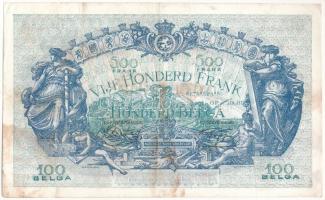 Belgium 1943. 500Fr T:F folt
Belgium 1943. 500 Francs C:F spotted
Krause P#109