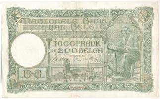 Belgium 1943. 1000Fr T:F apró anyaghiány
Belgium 1943. 1000 Francs C:F small material error
Krause...