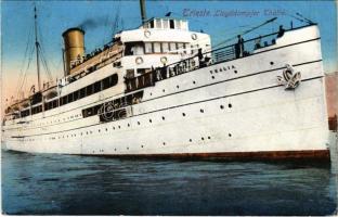 1911 Trieste, Lloyddampfer THALIA (later K.u.k. Kriegsmarine). Milan Mandich No. 1022. (EK)