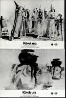 cca 1989 előtt készült ,,Kövek ura" című szovjet mesefilm jelenetei és szereplői, 6 db vintage ...