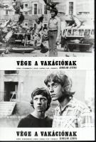 cca 1976 ,,Vége a vakációnak" című lengyel film jelenetei és szereplői, 21 db vintage produkció...