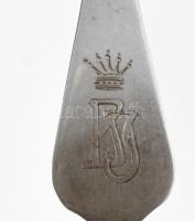 6 db ezüst (Ag) kiskanál Dianás jelzéssel. össz 130 g,