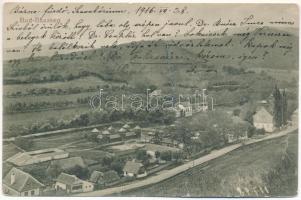 1916 Báznafürdő, Bad Baassen, Baile Bazna; látkép / general view (fa)