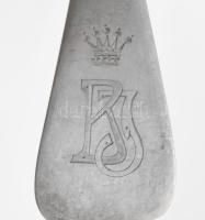 Ezüst (Ag) tálaló kanál Dianás jelzéssel. nettó 77 g 26,30 cm