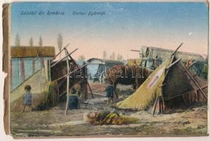 Romania - Album mit Volkstrachten aus Rumaenien / Porturi Nationale Romane - postcard leporello with...