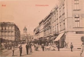 Arad - képeslapfüzet 24 képeslappal (érdekesebb utcaképek és épületek) / postcard booklet with 24 po...