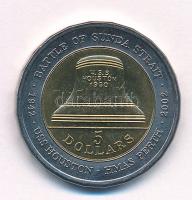 Ausztrália 2002. 5D "II. Erzsébet / A Szunda-szorosi csata 60. évfordulója" T:BU kis karc
...