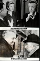 cca 1948 ,,Kellemetlenkedők" című francia film jelenetei és szereplői, 10 db vintage produkciós...