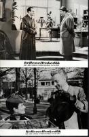 cca 1948 ,,Kellemetlenkedők" című francia film jelenetei és szereplői, 10 db vintage produkciós...