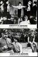 cca 1978 ,,Keménykalap és krumpliorr" című magyar film jelenetei és szereplői, 9 db vintage pro...