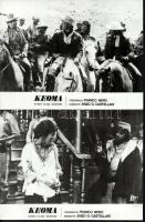 cca 1976 ,,Keoma" című olasz westernfilm jelenetei és szereplői (köztük Franco Nero), 13 db vin...