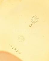 14 K arany (Au) IWC zsebóra. Dupla arany fedéllel, arany porvédővel. Jelzett tok, jelzett szerkezet....