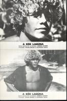 cca 1980 ,,A kék lagúna" című amerikai film jelenetei és szereplői, 6 db produkciós filmfotó (v...