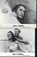 cca 1962 ,,Kés a vízben" című lengyel film jelenetei és szereplői, 6 db produkciós filmfotó (vi...