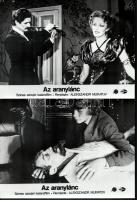 cca 1989 előtt készült ,,Az aranylánc" című szovjet kalandfilm jelenetei és szereplői, 6 db vin...