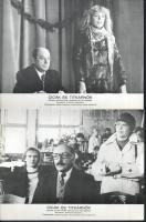 cca 1981 ,,Cicák és titkárnők" című csehszlovák filmvígjáték jelenetei és szereplői, 10 db prod...