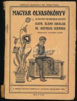 Magyar olvasókönyv az osztott és részben osztott kath. elemi iskolák III. osztálya számára. Vezényi Elemér rajzaival. Bp., 1936, Szent István-Társulat, 160 p. Kiadói papírkötés, sérült, helyenként kissé foltos.