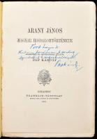 Pál Károly: Arany János magyar irodalomtörténete. Közzéteszi és bevezetéssel ellátta: - - . Bp., 191...