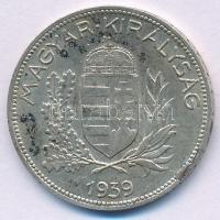 1939. 1P Ag T:AU,XF patina
Adamo P6