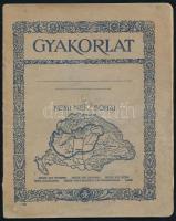 cca 1930 Likőr recepteket tartalmazó kézzel írt füzet. Klf akár ma is kapható likőrök házi változatai is. Irredenta füzetben