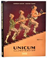 Cserkuti Dávid - Gáspár Tamás: Unicum illusztrációk. Bp., 2007, Képes Kiadó. Gazdag képanyaggal illusztrálva. Kiadói kartonált papírkötés, kiadói papír védőborítóban, a védőborítón apró sérülés.