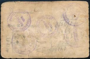 cca 1936 Szőreg, Levente-otthon, csoportkép zenészekkel és fegyveresekkel, fotólap, hátoldalán bélye...