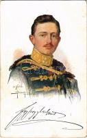 1916 IV. Károly / Charles I of Austria. Dem k.u.k. Kriegsfürsorgeamt gewidmet s: Brück + "K.u.K. FELDPOSTAMT 52" (EK)