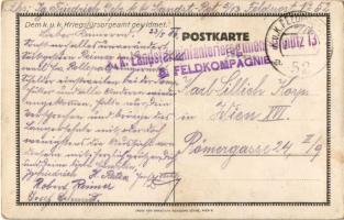 1916 IV. Károly / Charles I of Austria. Dem k.u.k. Kriegsfürsorgeamt gewidmet s: Brück + "K.u.K...