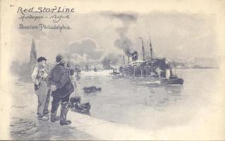 Red Star Line Antwerp-USA s: H. Cassiers