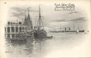 Red Star Line Antwerp-USA s: H. Cassiers