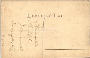 Balaton, Halászat, szigonyos halász (felszíni sérülés / surface damage)