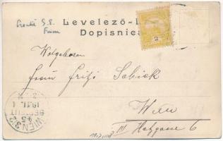 1901 Brinje, Gostiona Braca Prpic / street view, inn (Rb)