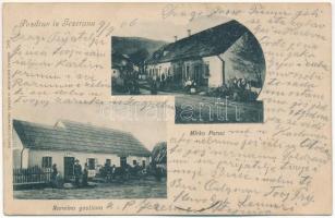 1906 Jezerane, Jezerana (Brinje); Narodna gostiona, Mirko Parac / inn, shop (EK)