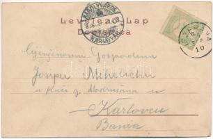 1906 Jezerane, Jezerana (Brinje); Narodna gostiona, Mirko Parac / inn, shop (EK)