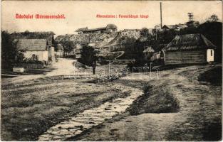 1907 Aknaszlatina, Akna Slatina, Slatinské Doly, Szolotvino, Solotvyno (Máramaros); Ferencbányai hányó. Helyfi László kiadása / mine (EK)